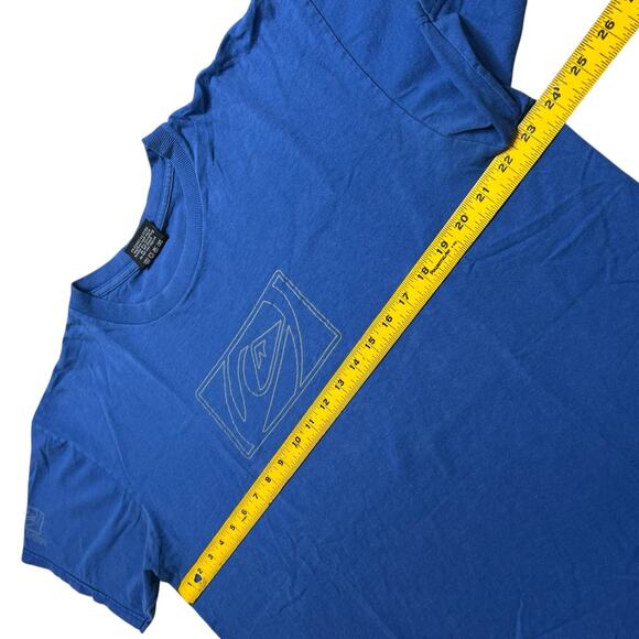 Vintage Quiksilver T-Shirt Men’s XL Blue Surf Skate Y2K Logo Tee Made in Mexico - Picture 6 of 11